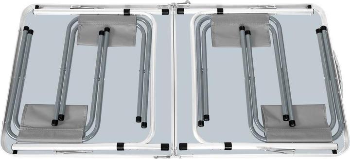 Image du produit Neo Un ensemble composé d'une table de camping et de 4 chaises, plié dans une valise