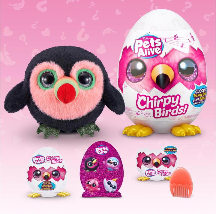 Productafbeelding Zuru Pets Alive - Chirpy Birds S1 (9537) (23 cm)