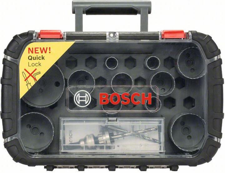 Immagine prodotto Bosch Professional Zubehör Set di seghe a tazza 11 pezzi Accesso (51 mm, 44 mm, 22 mm, 35 mm, 65 mm, 29 mm)