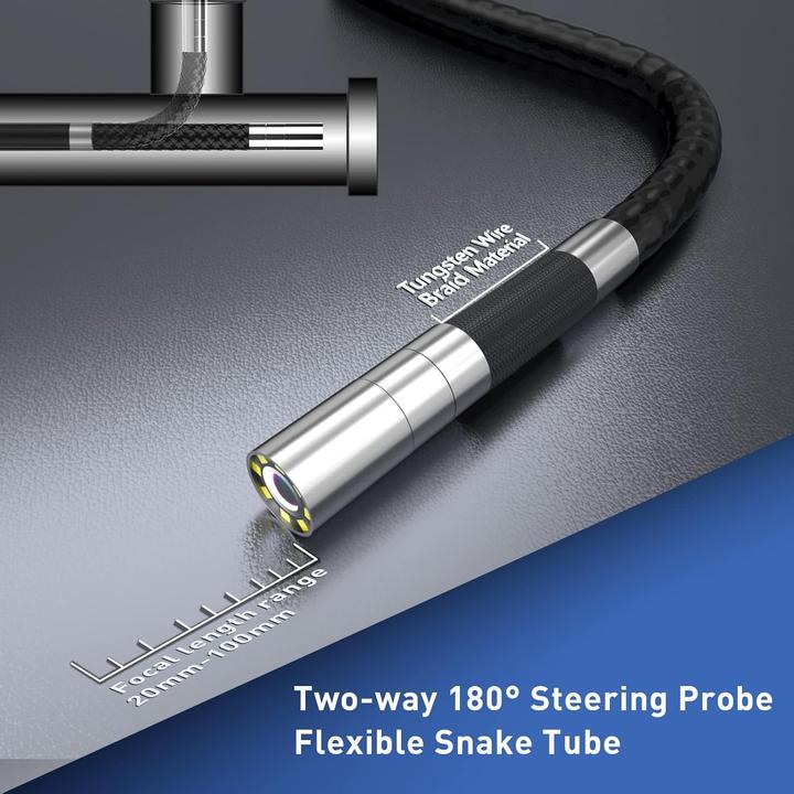Actual product image Ralcam Endoscope Camera with Light