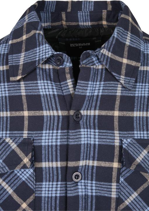 Actual product image Urban Classics Plaid Quilted Shirt Jacket (M)