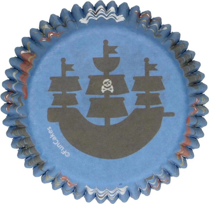 Actual product image FunCakes Muffin Baking Tin Pirate 48 Pieces (5 cm)