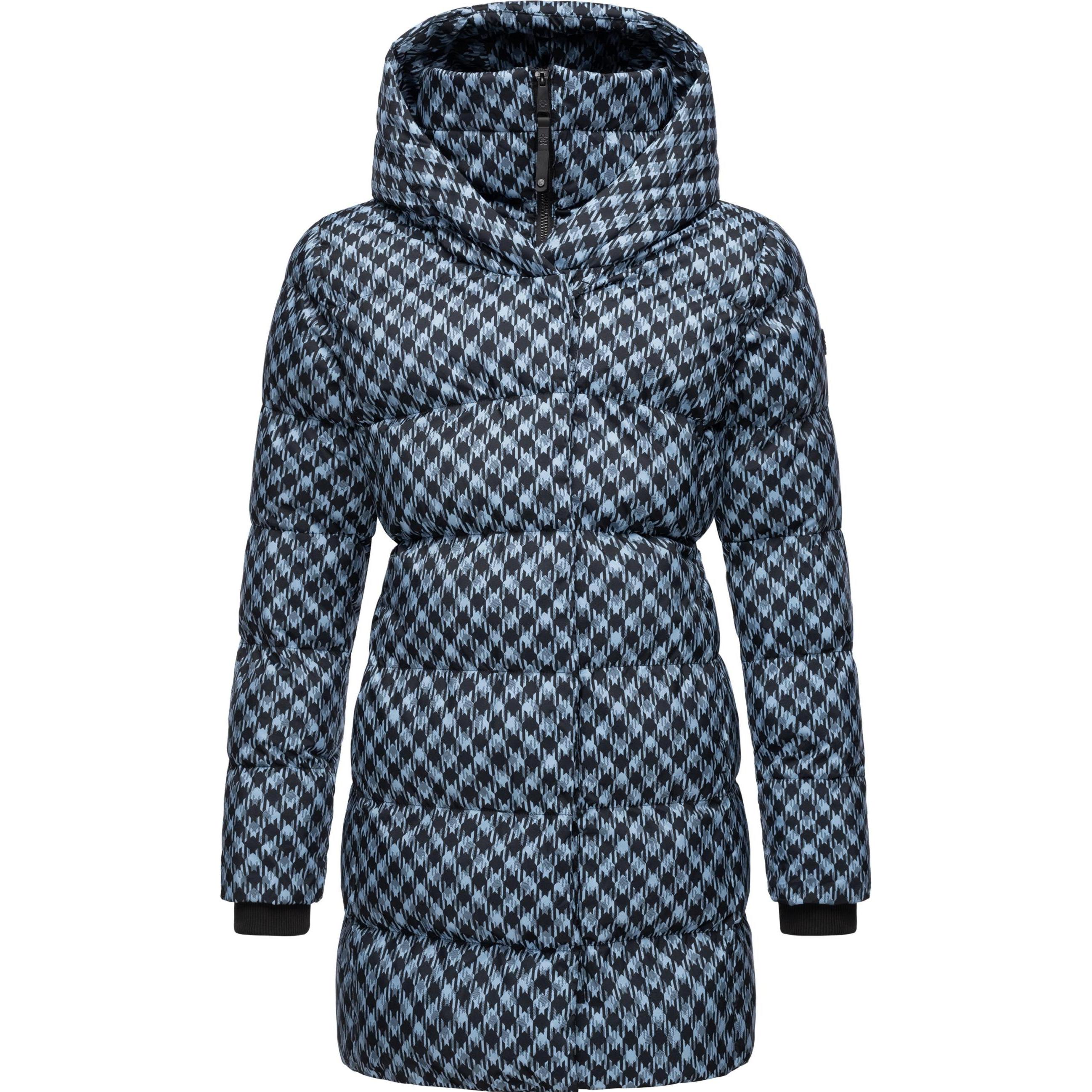 Ragwear, Damen, Jacke, Niara Print (L), Grau, L