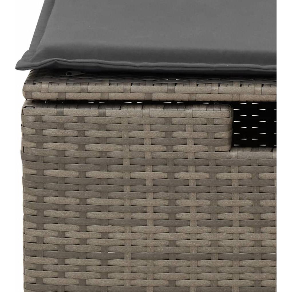 Thumbnail - VidaXL, Gartenlounge, 10-tlg. Garten-Lounge-Set mit Kissen