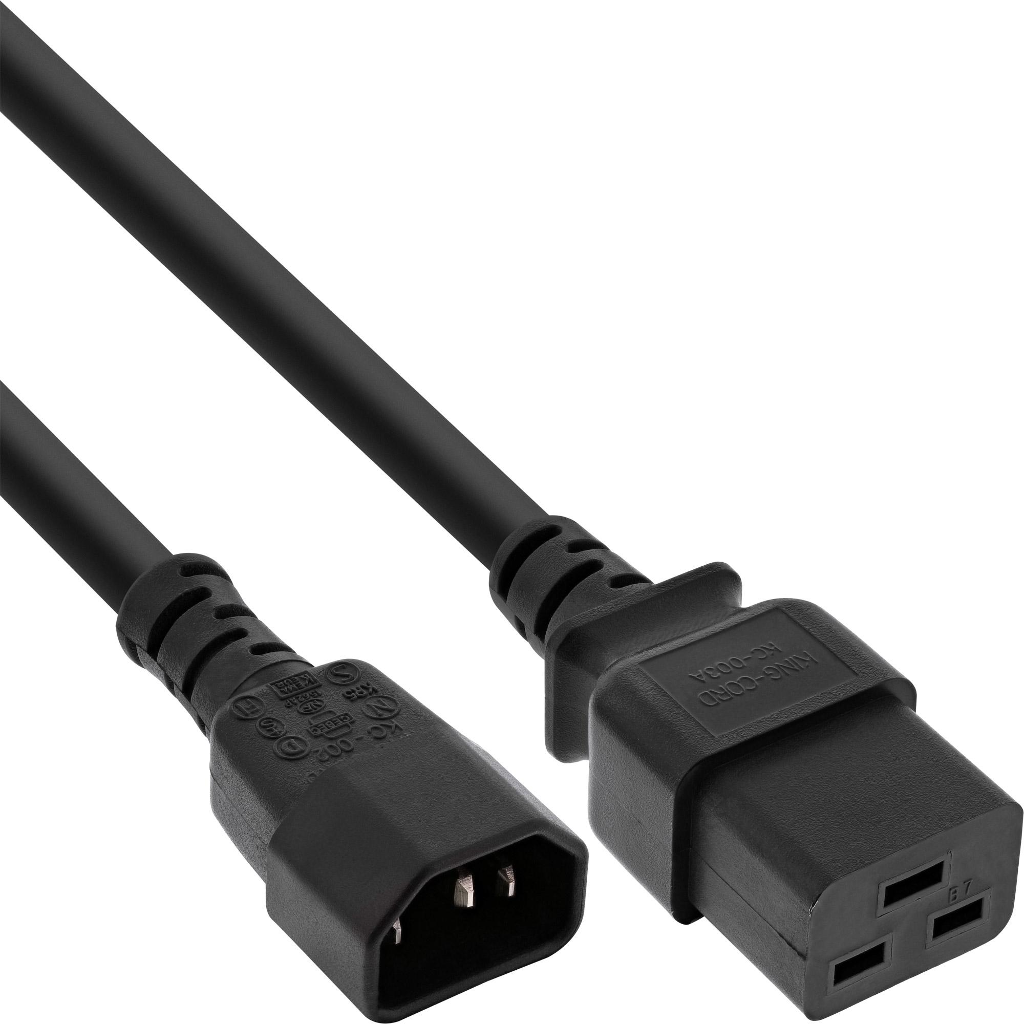InLine, Verlängerungskabel, Netz Adapterkabel (3 m)