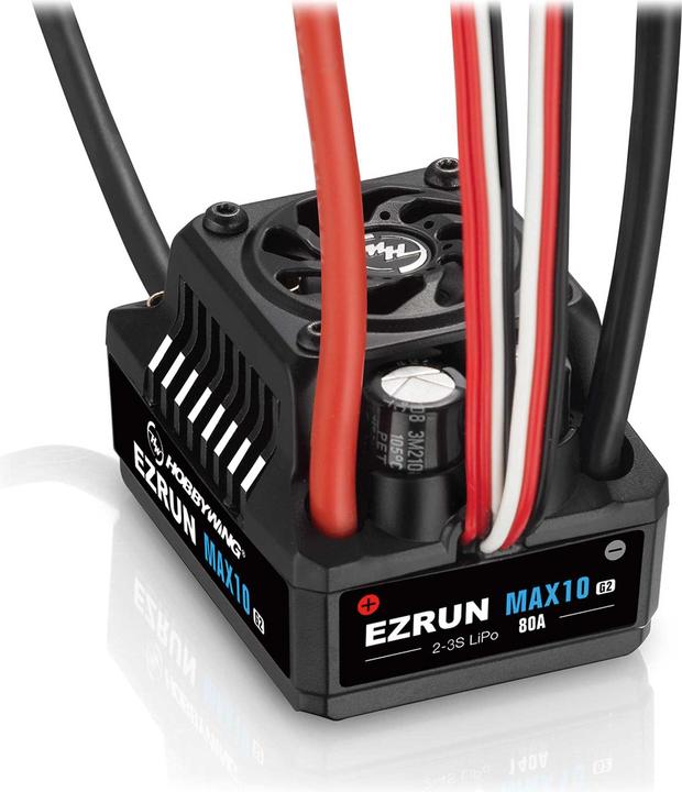 Produktbild Hobbywing Ezrun MAX10 G2 80A Combo mit 3652SD-3300kV 3,175 Welle