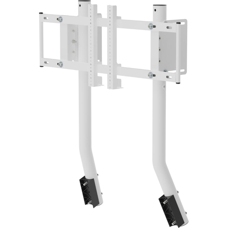 Oplite Monitor Stand GTR S8 E-SPORT (Single Monitor) white retail, Accessori per mobile da gaming, Bianco