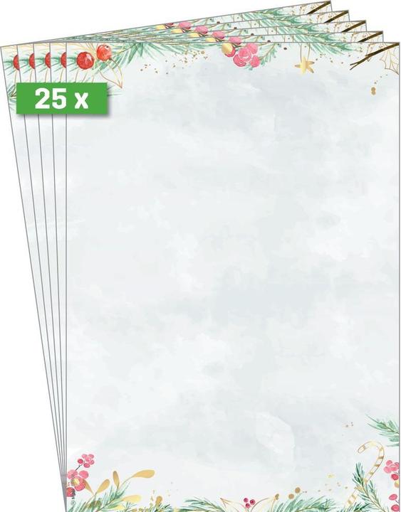 Immagine prodotto Sigel Carta da lettere di natale (25 pz.)