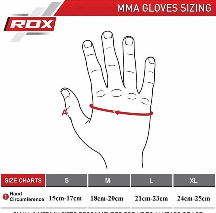 Actual product image Rdx T6 Power Fighter Mma Handschutz (M)
