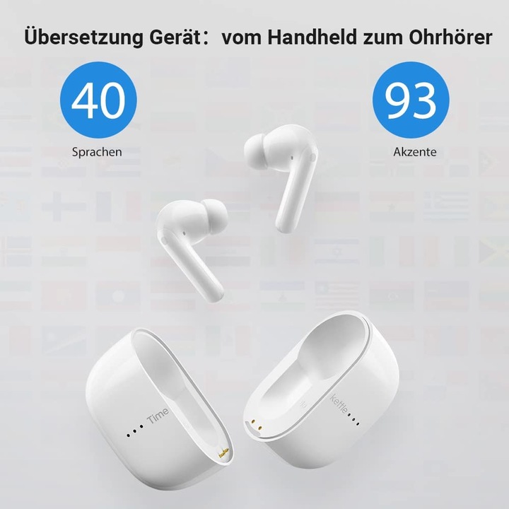 Actual product image Timekettle M3 Online Übersetzer-Earbuds