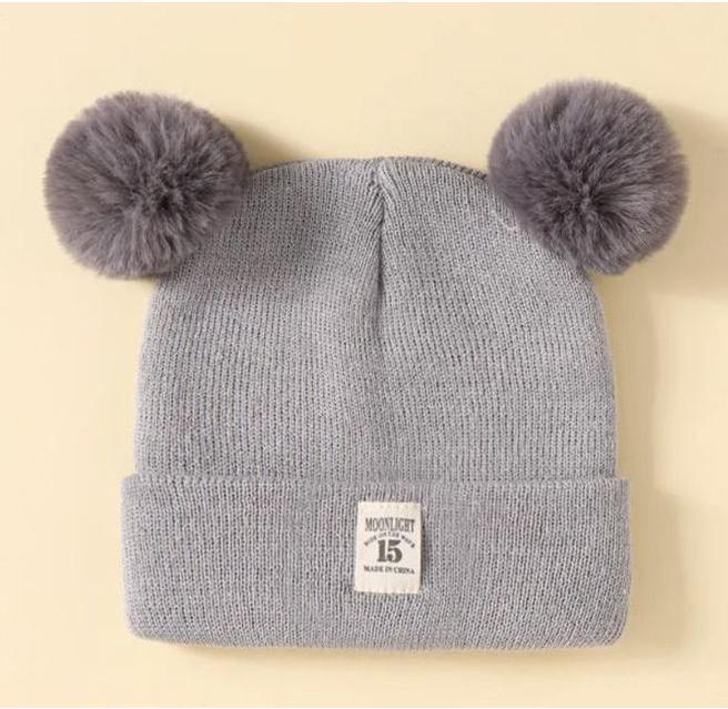 Produktbild MU Style Moonlight Series Kinder Winter Mütze inkl. Halswärmer (One Size)