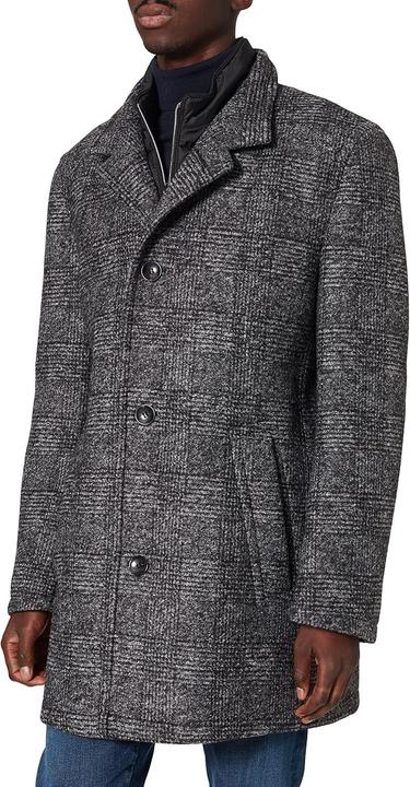 Actual product image Bugatti Flexcity Wool Overcoat