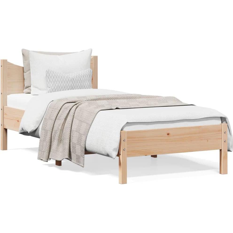 VidaXL, Bett, Bett Kiefer (90 x 200 cm)