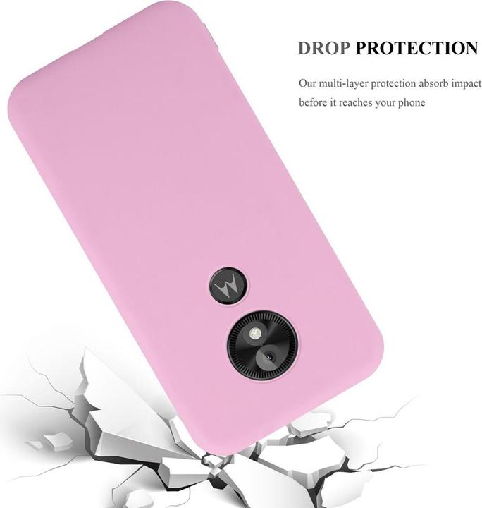Actual product image Cadorabo TPU Candy Cover (Motorola Moto E5 Play)