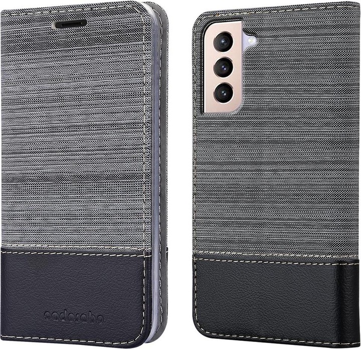 Produktbild Cadorabo Book Jeans Optik Cover (Samsung Galaxy S21+)