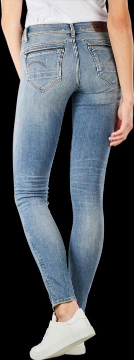 Produktbild G-Star Midge Zip Mid Skinny Jeans vintage aged destroy