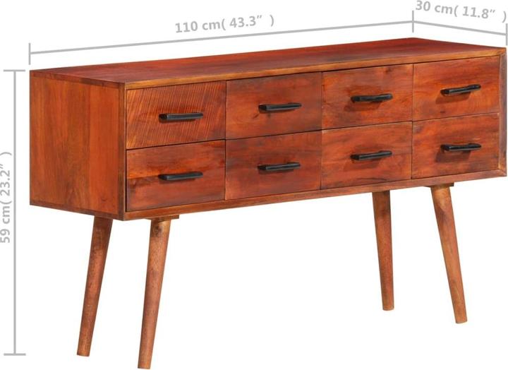 Actual product image vidaXL Blakely (110 x 30 x 59 cm)