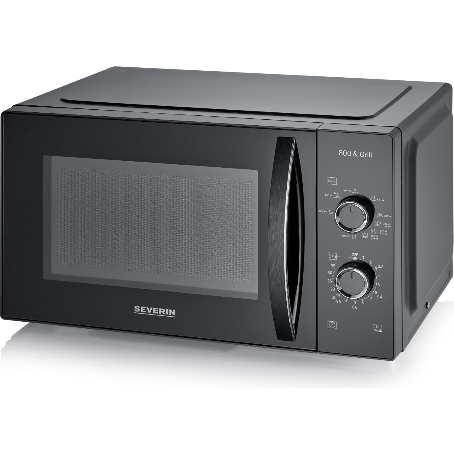 Severin MW7785, Mikrowelle, Schwarz