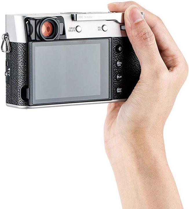 Image du produit JJC TA X100V Thumbs Up Grip Zilver voor Fuji X 100V / X 100F / X E3