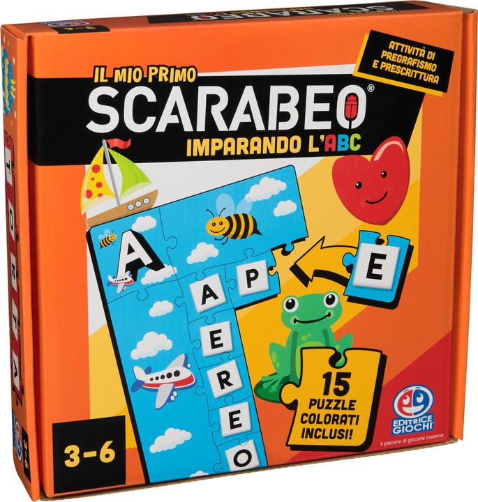 Productafbeelding Spin Master Il Mio Primo Scarabeo - Imparando l'ABC Puzzle (15 onderdelen)