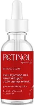 Produktbild BasicLab MIRACULUM Age Synergy Retinol emulsyjny booster rewitalizujący z 0.2% czystego retinolu 30ml (30 ml)