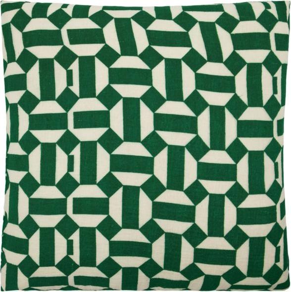 Actual product image House Doctor Kissenbezug, Etha, Grün (50 x 50 cm)