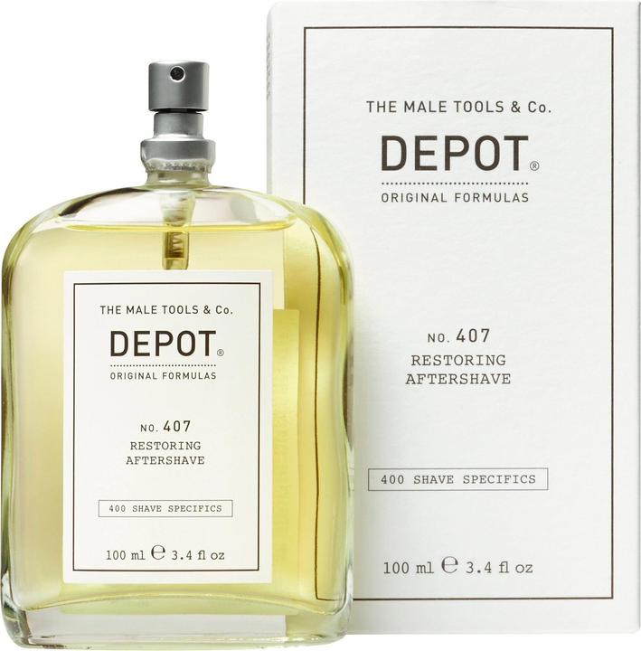 Actual product image Depot - No. 407 Restoring Aftershave 100 ml (Aftershave Lotion, 100 ml)
