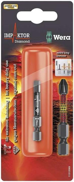 Produktbild Wera 840/4 IMP DC Hex-Plus 5,0 x 50 mm SB (Innensechskant)