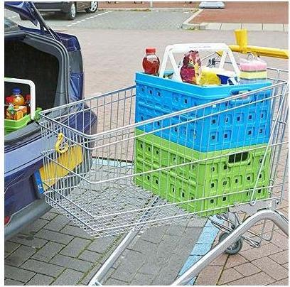 Produktbild Sunware Square Klappbox, Inhalt 32 oder 46 Liter, 30 kg Tragkraft, für Lebensmittel (36 cm, 32 l, 1x)