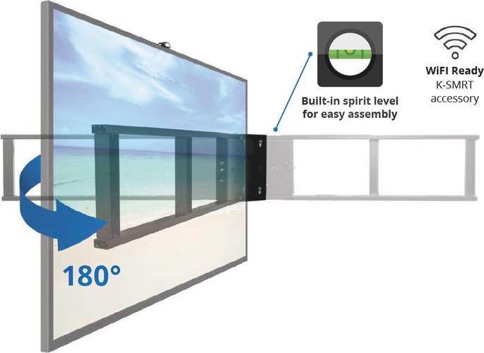 Image du produit Xantron PREMIUM-SM-XL180 (Mur, 75", 40 kg)