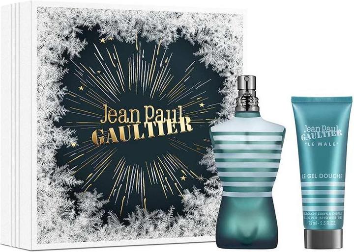 Actual product image Gaultier Le Male Christmas 2023 Eau de Toilette 125 / Shower Gel 75 (Eau de toilette, 200 ml)