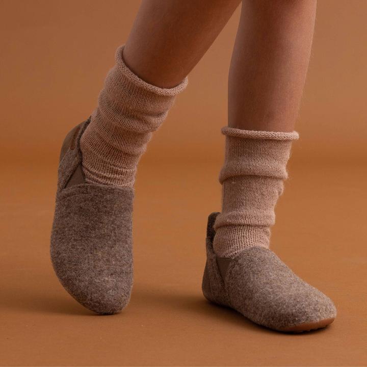 Image du produit Bisgaard Home Shoe Sailor Wool, Grey - (27)