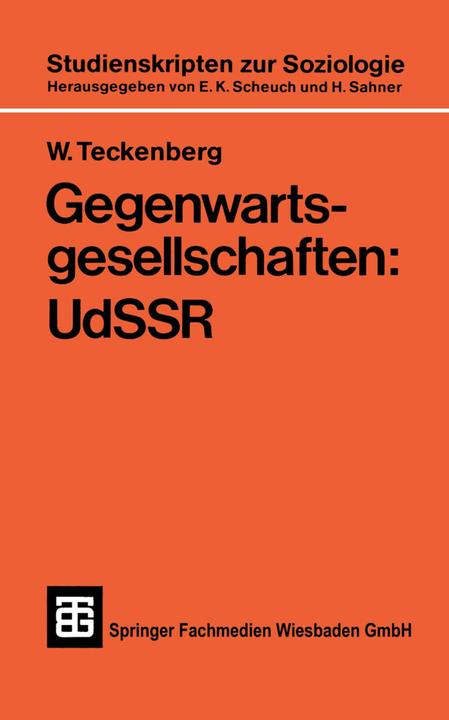 Actual product image Gegenwartsgesellschaften: UdSSR (German, 1983)