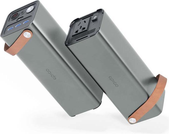 Image du produit Epico Banque de puissance multifonctionnelle en aluminium (46200 mAh, 150 W)