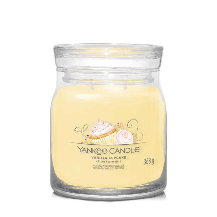 Actual product image Yankee Candle Duftkerze Vanilla Cupcake Signature Medium Jar