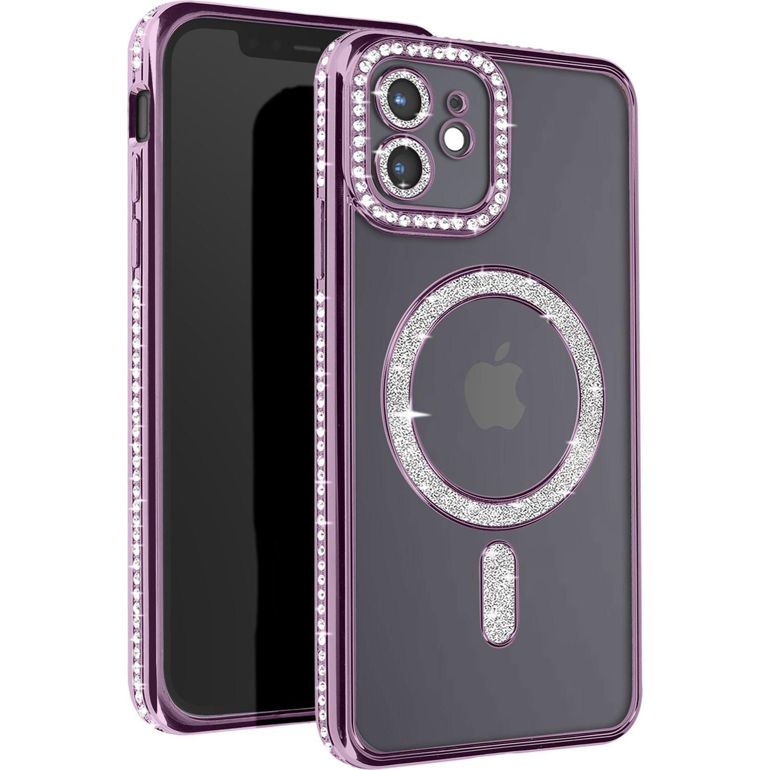 Avizar Glamor Guard Case (Apple iPhone 12), Smartphone Hülle, Violett