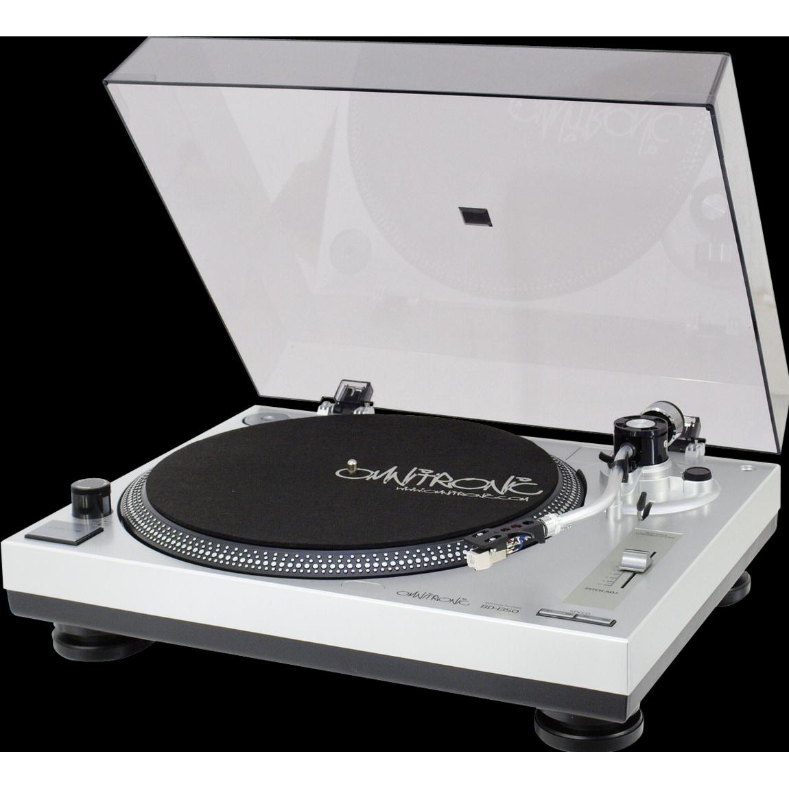 Omnitronic BD-1350 (Manuell), Plattenspieler, Silber