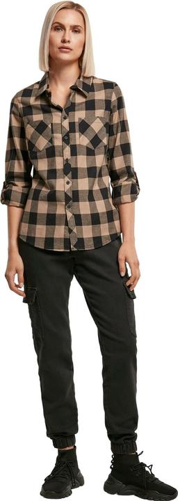 Produktbild Urban Classics Langarmhemd Turnup Checked (M)