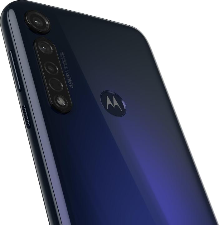 Actual product image Motorola G8 Plus (64 GB, Dark Blue, 6.30", Hybrid Dual SIM, 4G)
