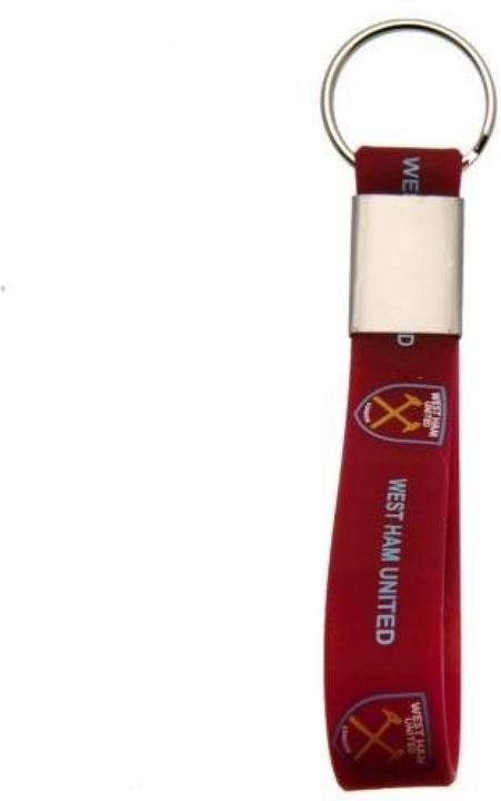 Actual product image West Ham United FC Silicone keychain