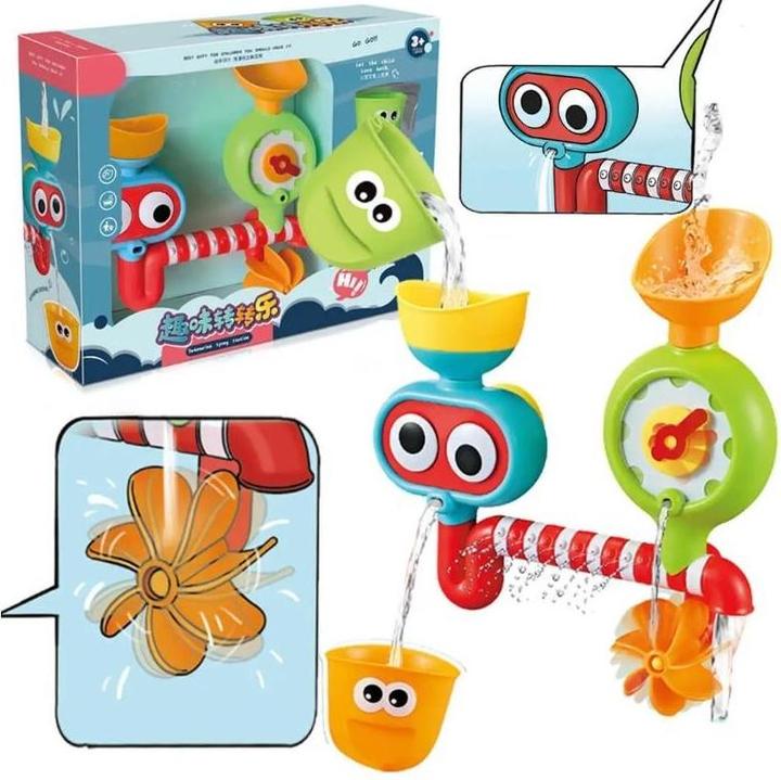 Actual product image Lena Fröhlicher Wasserhahn mit Tassen zum Baden