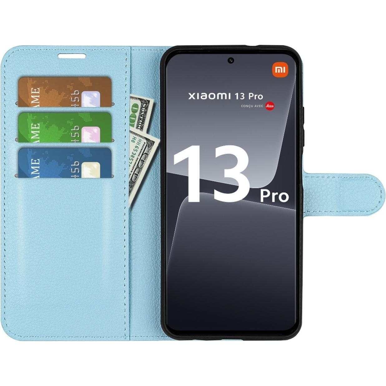 Thumbnail - Screenguard Xiaomi 13 Pro Leather Guard Lederhülle (Xiaomi 13 Pro), Smartphone Hülle, Blau