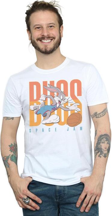 Actual product image Space Jam Mens Balling Bugs T-Shirt (L)