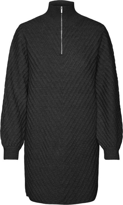 Image du produit Vero Moda VMANJASTINNA HIGHNECK ZIP DRESS GA EXC Robe en maille (M)