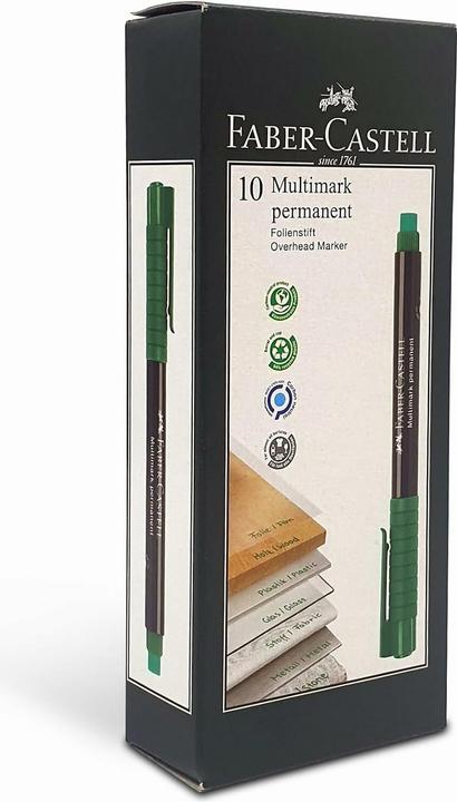 Actual product image Castell 151363 Marker black, green (1x)