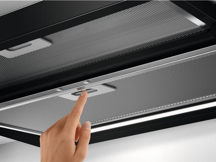 Actual product image AEG 6000 ExtractionTech / Flat Panel Hood / 60 cm / Black DPK5660B (Flat-screen hood)