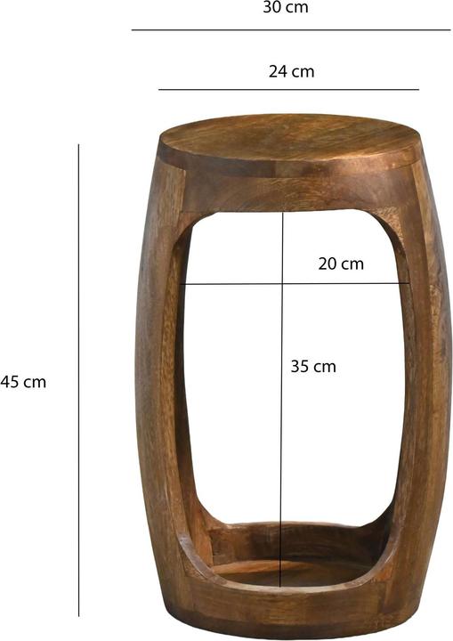 Image du produit Wohnling Mango (30 x 30 x 45 cm)
