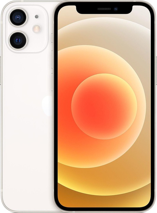 Produktbild Re!commerce iPhone 12 Mini (64 GB, Weiss, 5.40", 12 Mpx, SIM + eSIM, B / Sehr gut)