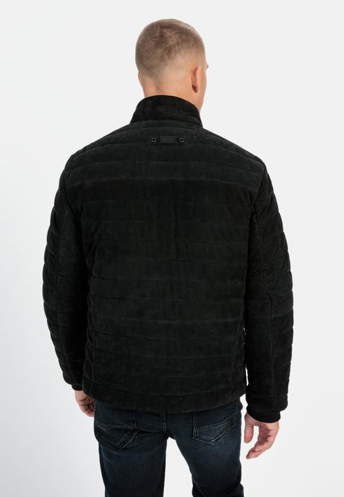 Produktbild Camel Active Leder Steppjacke mit Stehkragen (60)