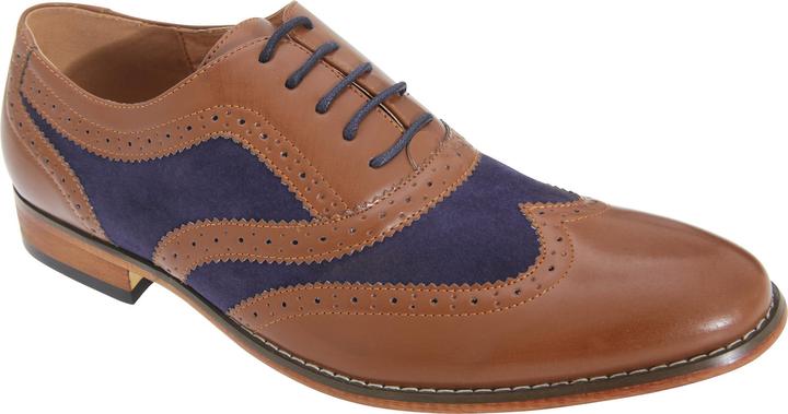 Image du produit Universal Textiles Chaussures à lacets avec bouts papillon et motifs perforés (39.5)
